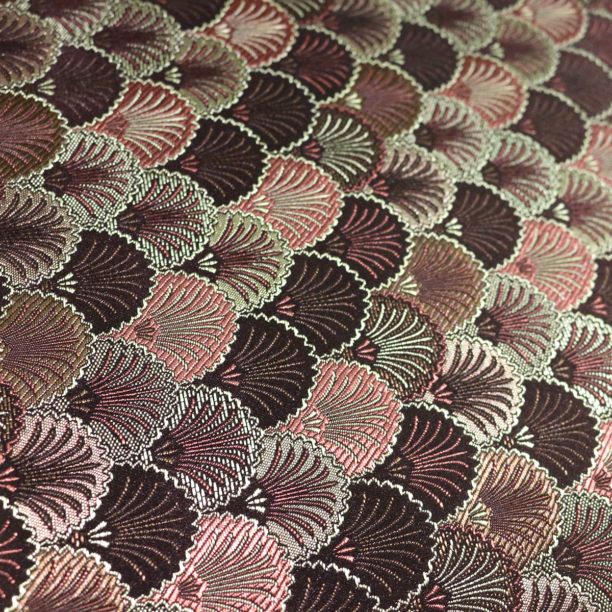 75 Shell Flower Imitation Song Jin New Chinese Style National Style Fabric Vest Jacket Coat Cheongsam dress Clothing Fabric