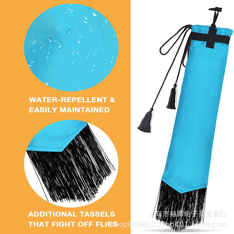 Ponytail beauty bag ponytail tassel bag ponytail protective bag ponytail protective bag