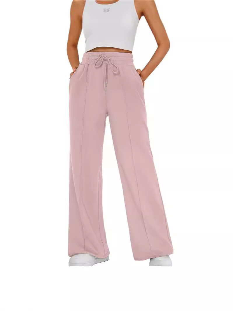 AliExpress Explosions Ladies Wide Leg Casual Trousers Hot Selling Trousers