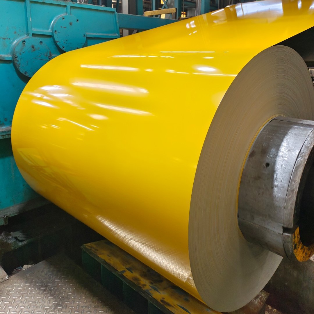 Color Steel Coil Color Coated Sheet Galvanized Coil Multicolor Color Steel Color Coated Coil Strip Film Coating Kaiping Punching Color Coated Aluminum Coil