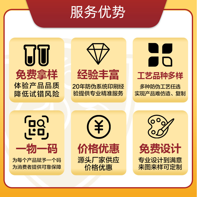 Customized Labels, Anti-Counterfeiting Code Printing, One Thing, One Code, Qr Code Traceable, Inquiry, True Pseudo-Counterfeiting Stickers, Customized Authentic