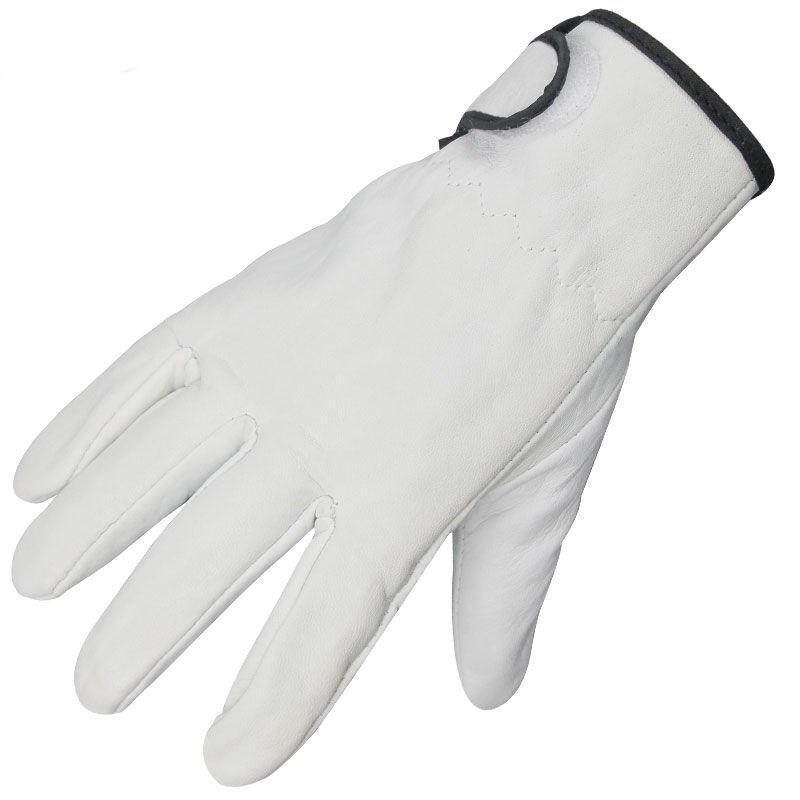 Pure Goatskin Welding Argon Arc Welding Soft Wear-Resistant Breathable Anti-Scalding Heat Insulation Welder Maintenance Machinery Outdoor Work Hongna