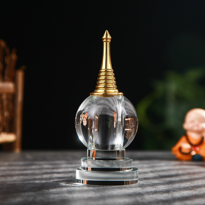 Crystal Shirita Buddha Tools Factory Direct Supply Buddha Hall Supply Shirita Sealed with Ganlu Pills