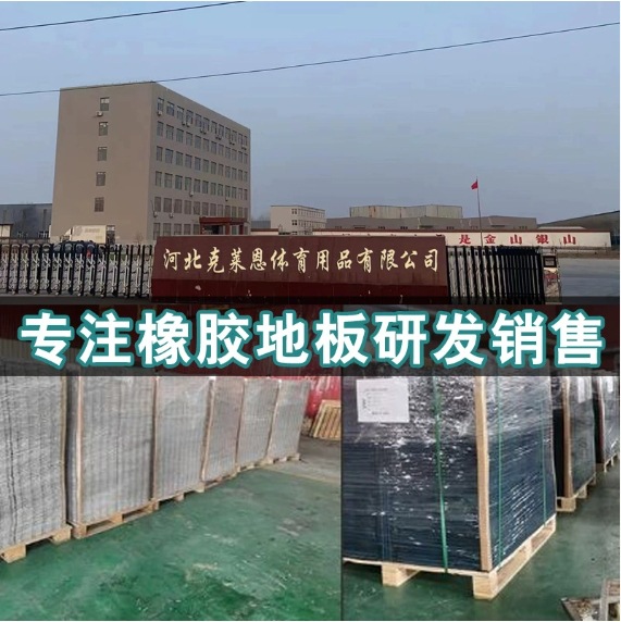 New product indoor non-slip composite rubber floor treadmill power zone shock absorption sound insulation home gym floor mat