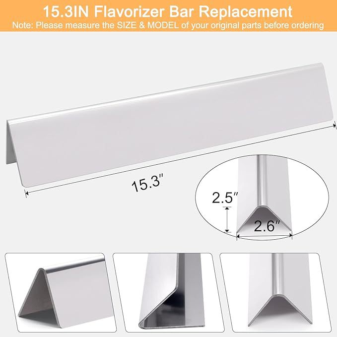 Amazon hot sale, Weber 7636 stainless steel oven hot plate fire shield plate fire plate enamel hot plate