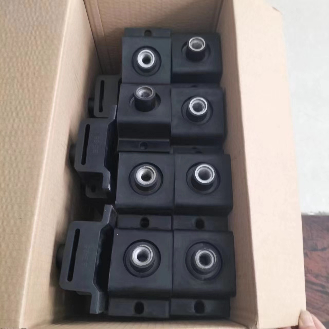 BE type rubber shock absorber shear water pump fan vibration isolation buffer oil press diesel generator shock absorber