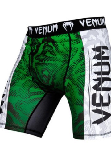 Venom Training Clothing UFC suit Men's Boxing Tight Quick-Dry Clothes Muay Thai Fighting Short Sleeve Shorts Gym Fighting