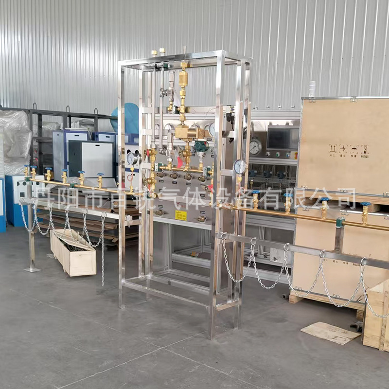 Wholesale Vertical High-Pressure Oxygen Filling and Dispensing Oxygen Nitrogen Stainless Steel Manifold Filling Station Filling Station