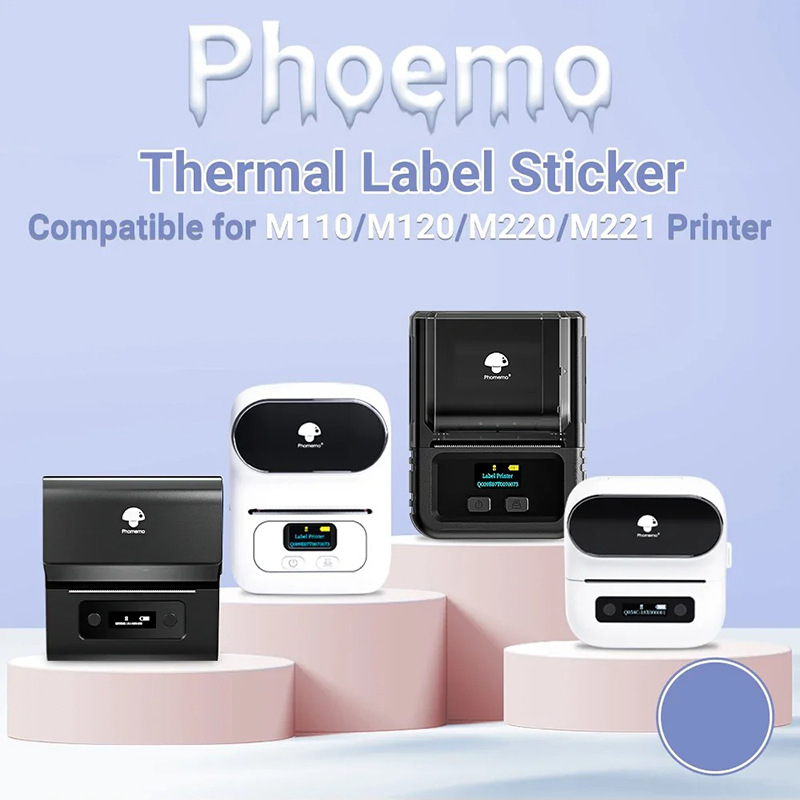Applicable to Yaka Lai M108 cross-border Amazon Phomemo M110 M220 label paper thermal paper