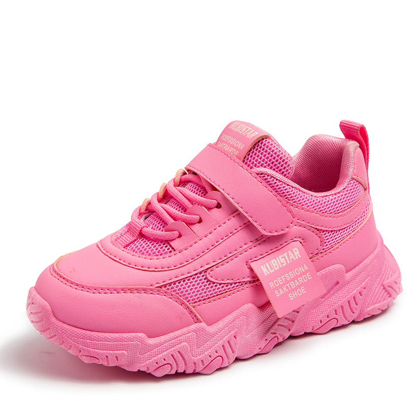 Children's Mesh Shoes Women's Breathable 2025 Spring New Girls' Sports Shoes Fashionable Dad Shoes for Little Girls Aged 3-10 Years Old