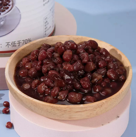 Taihu Merrill Lynch sugar water red bean can small canned dessert milk tea shop special sugar honey bean non-boiled red bean can