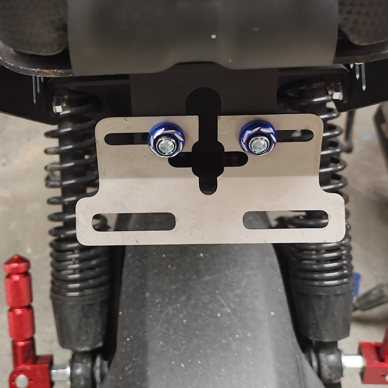 Нержавеющая сталь, рамка для номерного знака электрического транспортного средства, универсальная