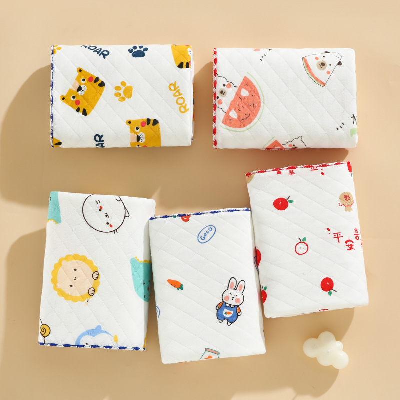 Baby Cotton Thick Bag Single Baby Bag Wrap Newborn Spring and Autumn Summer Swaddling Bag Blanket Bath Towel Blanket