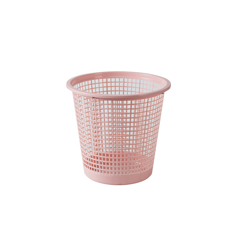 Trash Can for Home Use in Living Room, Bedroom, Kitchen, Toilet, Bathroom, Large Capacity, Office Size, with Press Ring Paper Basket