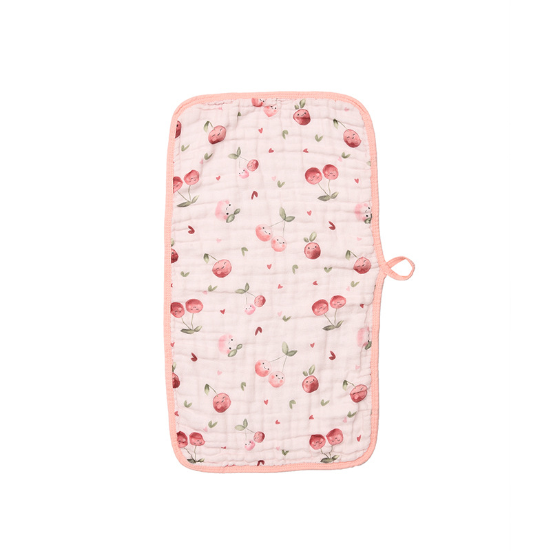 Upgraded version with buckle washing gauze towel children bath towel bath towel face towel 30*50CM