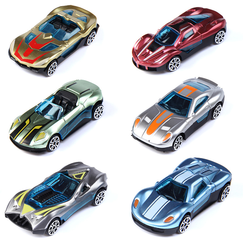 Douyin Popular Car Kidsren's Toy 7cm Artificial Car Model Alloy Texture Live Broadcast Street Stall Amazon