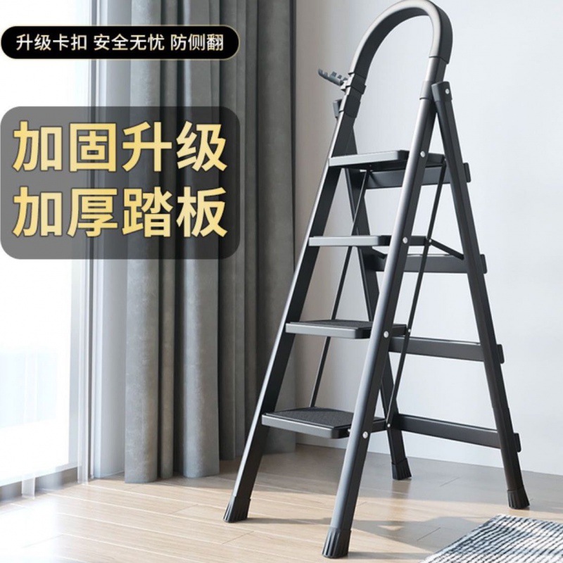 Складная лестница для дома, многофункциональная, для внутреннего и наружного использования, лестница в форме елочки, утолщенная, безопасная, телескопическая