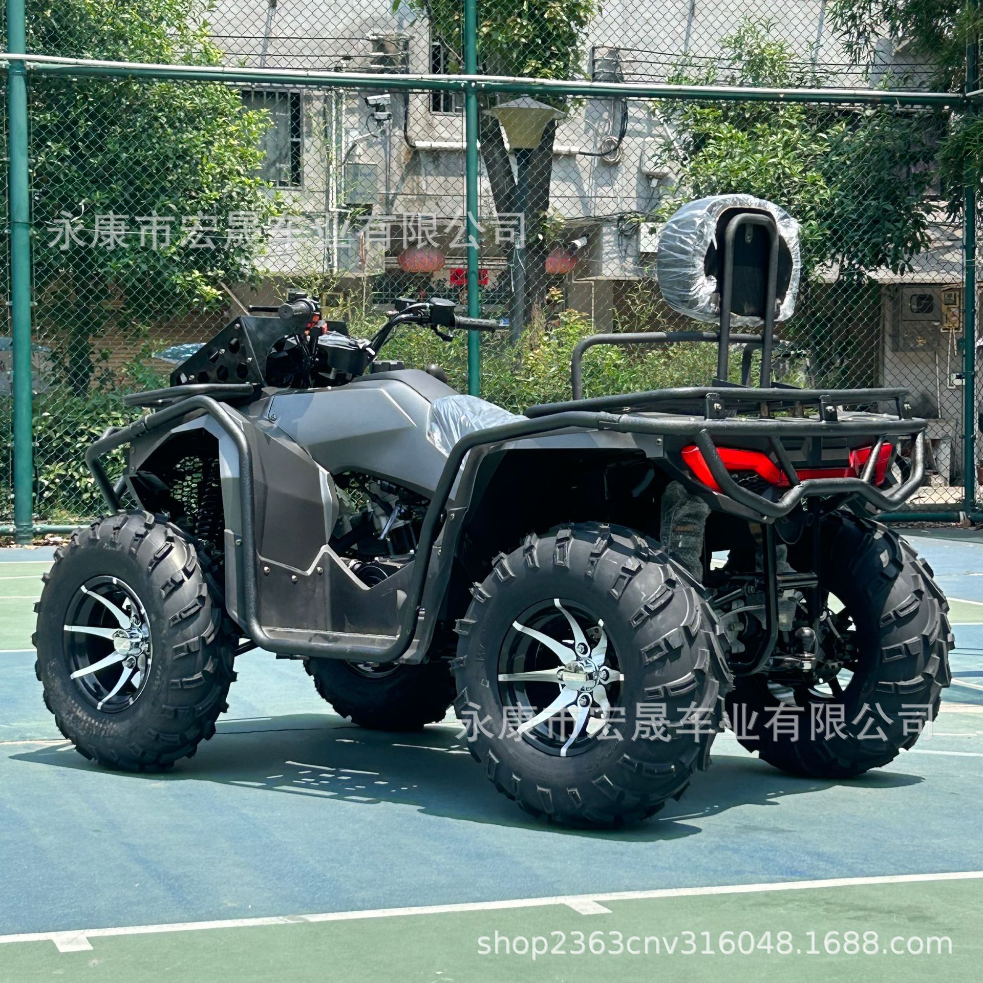 All-Terrain Atv Part-Time Four-Wheel Drive 400Cc Atv Four-Wheel Drive Electronic Injection Automatic Transmission Adult Atv Off-Road Motorcycle Four-Wheel Drive