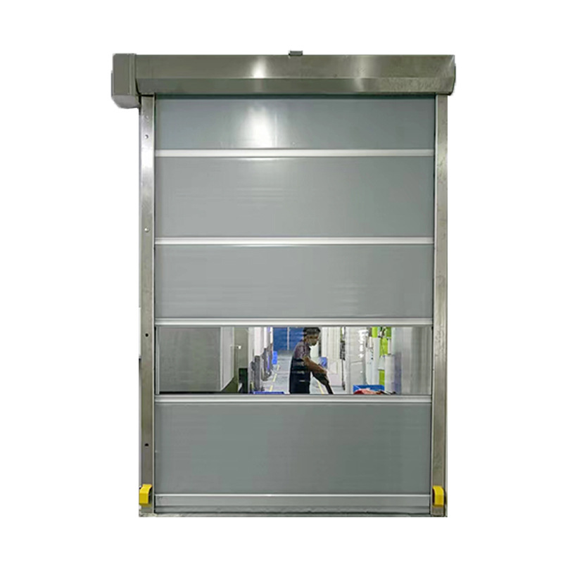 Fast Door Dust-Free Workshop Industrial Lift Door Automatic Sensor Electric Rolling Shutter Door Pvc Fast Rolling Shutter Door Manufacturer