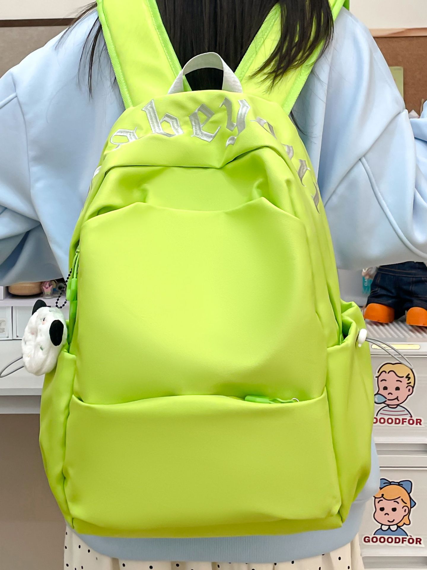 School Bag Ins Niche Forest Style High-Looking Primary School Girl Backpack Large Capacity Versatile Lazy Style School Backpack