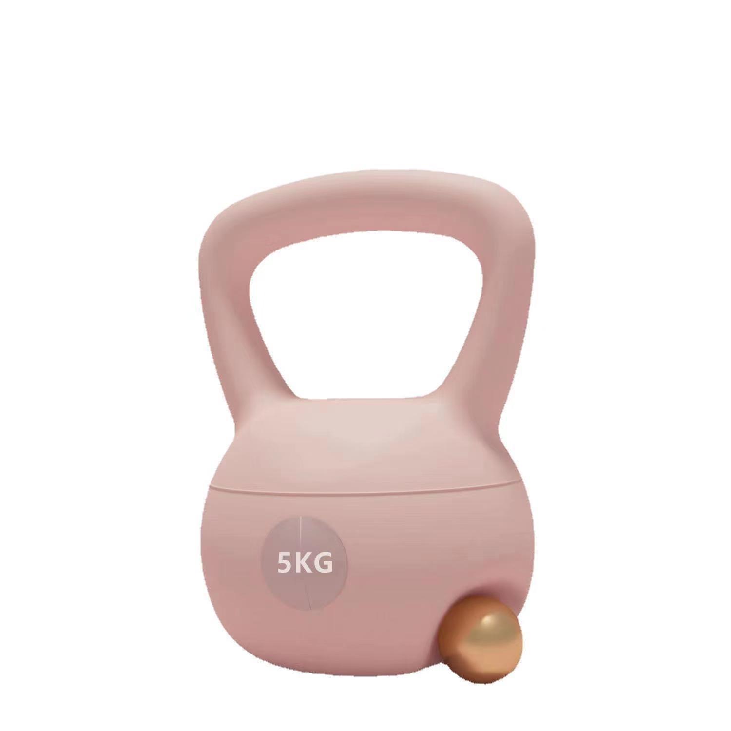 Soft Kettlebell Fitness Equipment Squat Kettle Dumbbell Commercial Gym Men's and Women's Strength Training Soft Portable