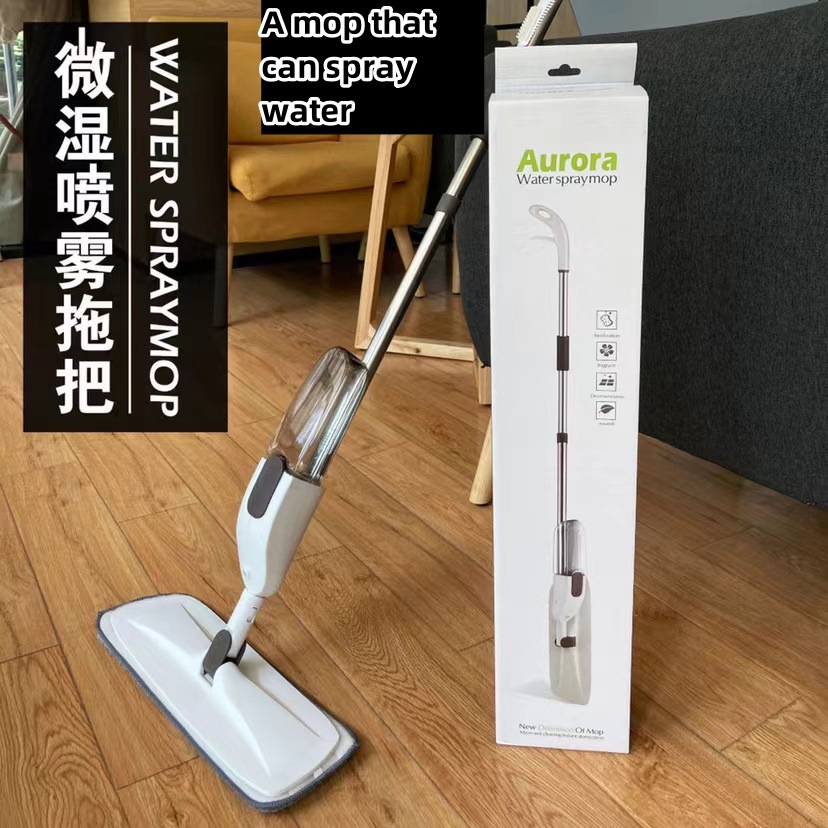 Новая кросс-бордерная распылительная швабра, моющаяся плоская швабра, влажная и сухая, ленивый распылитель