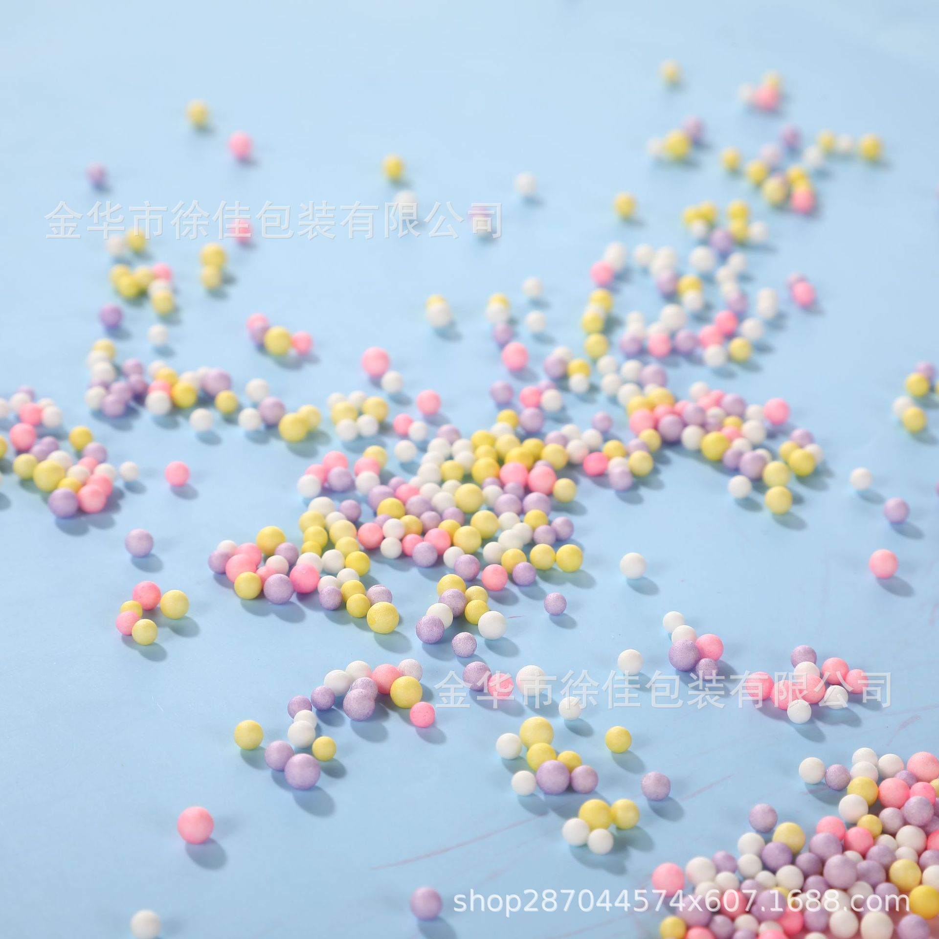 Small Pocket Foam Particles Foam Ball Macaron Color Foam Ball Foam Beads DIY Material Slime Fill