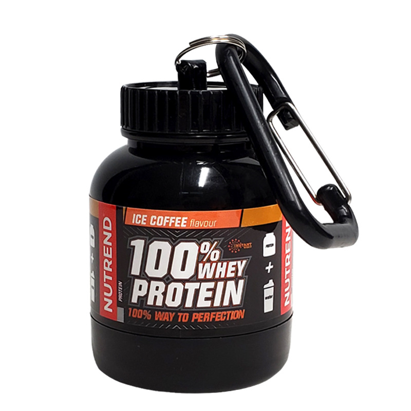 Portable Protein Powder Dispenser Box, Protein Powder Container, Small Fitness Carrying Bottle, Pp Material