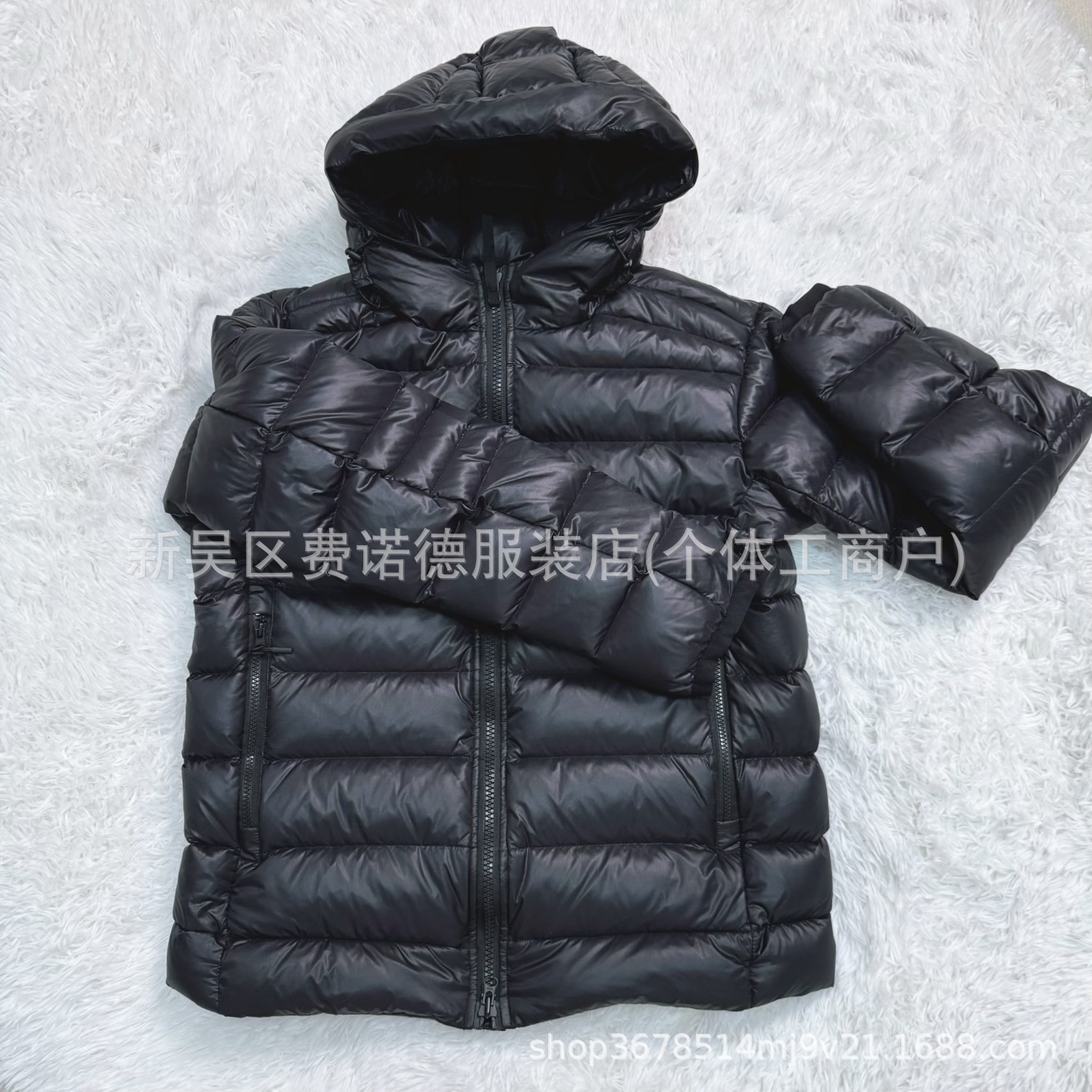 Crofton Hoody channel Men's and women'sstyles Down jacket