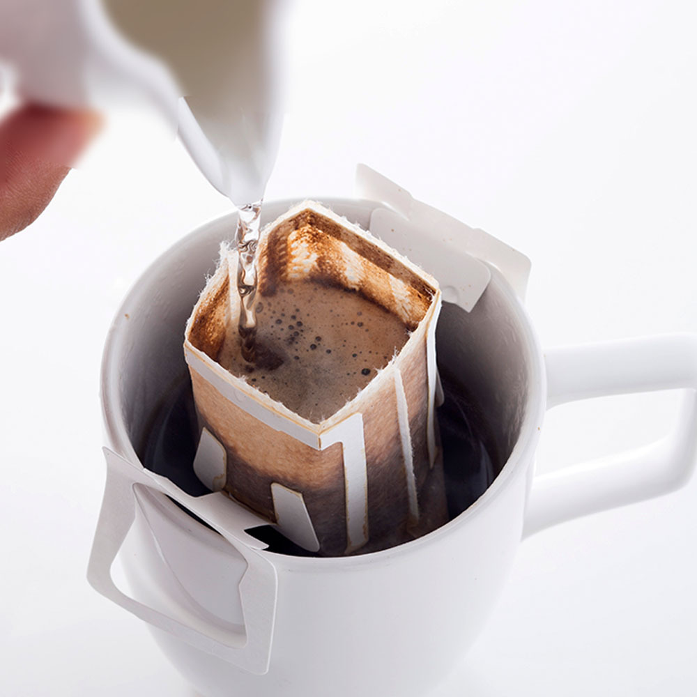 Hanging Ear Coffee Yunnan Small Grain Coffee Grinded Black Coffee Powder American Fragrant Drop Filter Hanging Ear Coffee Wholesale in stock