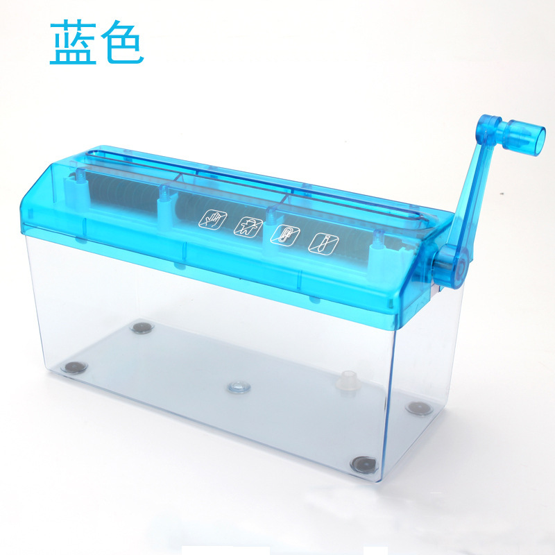 Shredder Office Shredder A4 Small Practice Desktop Financial Hand Paper Shredder