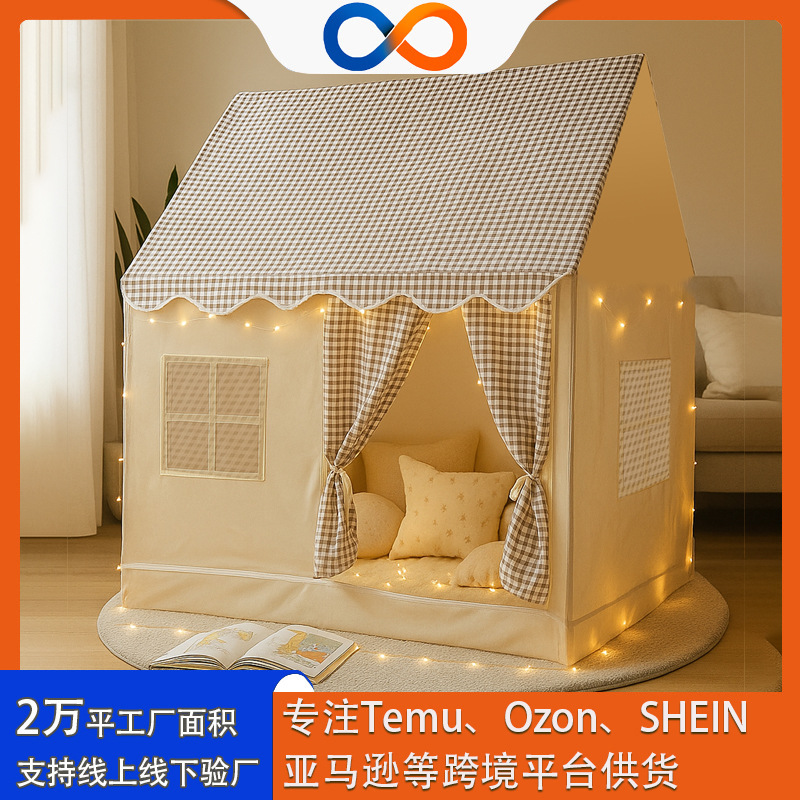 Детская палатка, игровой дом, складной, игрушечный дом, скандинавский стиль, замок для девочек, мальчик может спать, москитная сетка