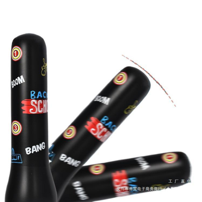 Inflatable Punching Bag for Fitness, Standing Sandbag for Adults and Children's Home Training Equipment
