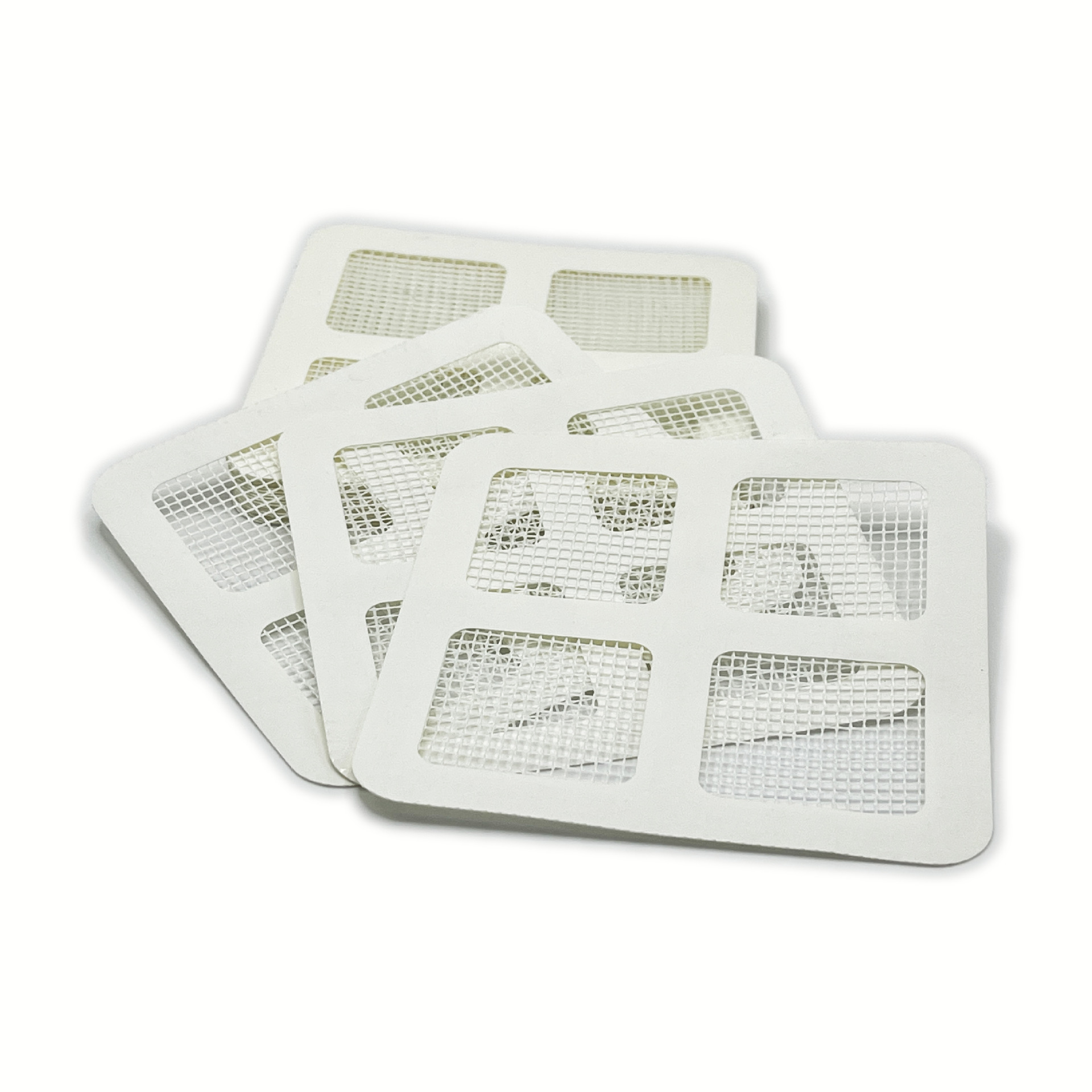 Cross-border White Tian Zi Ge Disposable Floor Drain Sticker Bathroom Floor Drain Hair Anti-blocking Artifact Floor Drain Sticker