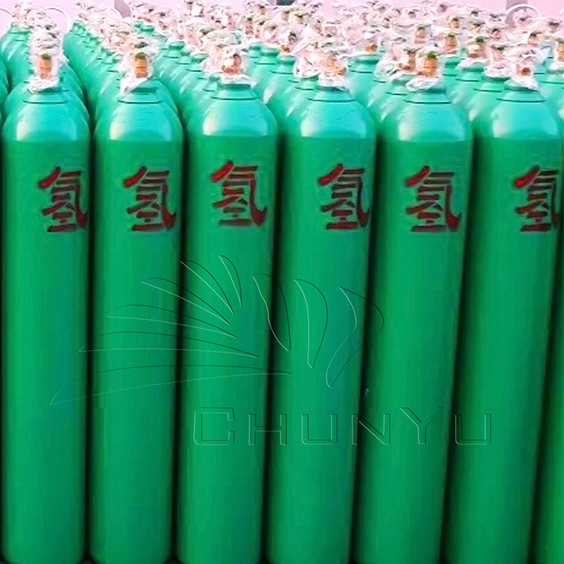 Wholesale All-Steel Seamless High-Purity Hydrogen National Standard Household High-Purity Gas High-Pressure Gas Tank Metal Smelting Energy Raw Materials