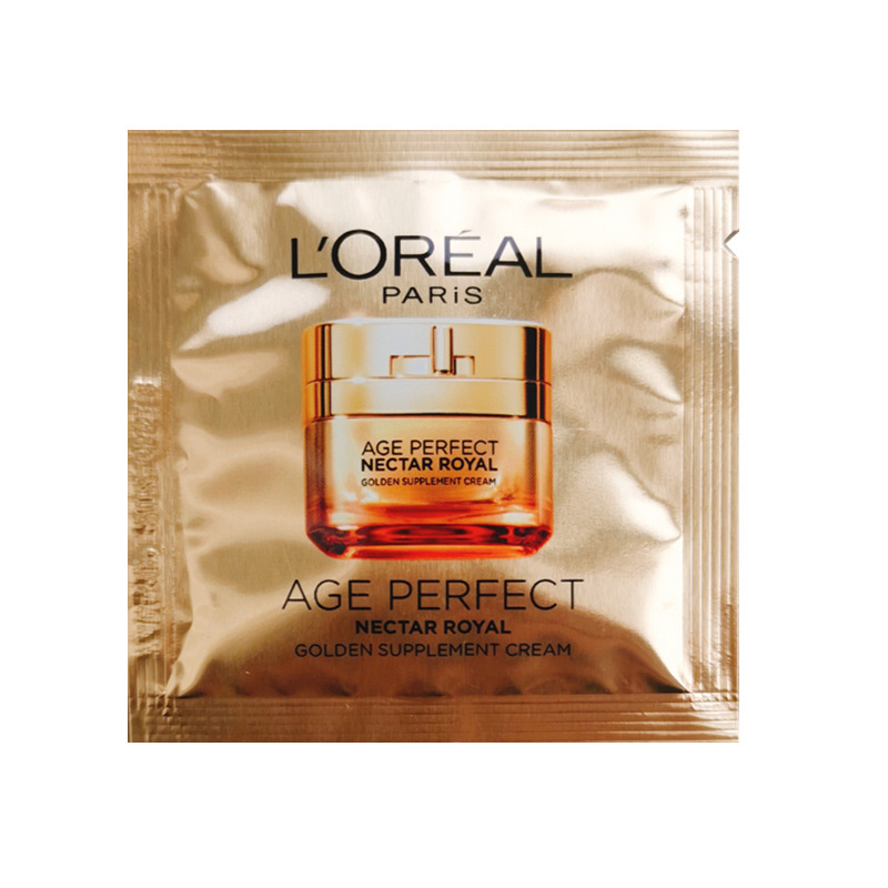 L 'Oré al Нектар Крем Уход за Кожей Пробный Образец Черная Бутылка Эссенция Молоко База Жидкость 1.5мл Путешествующий Набор Легкий для Переноса и Восстановления Воды