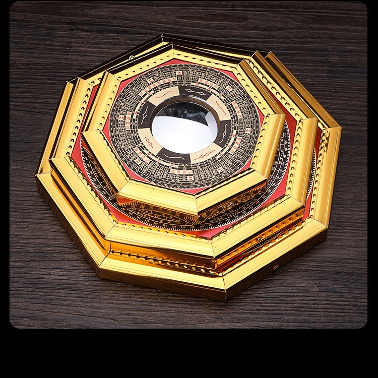 Bagua Mirror Convex Mirror Home Doorway Taiji Mirror Side Compile Bagua Mirror Doorway Small Convex Pendant Reflective Mirror