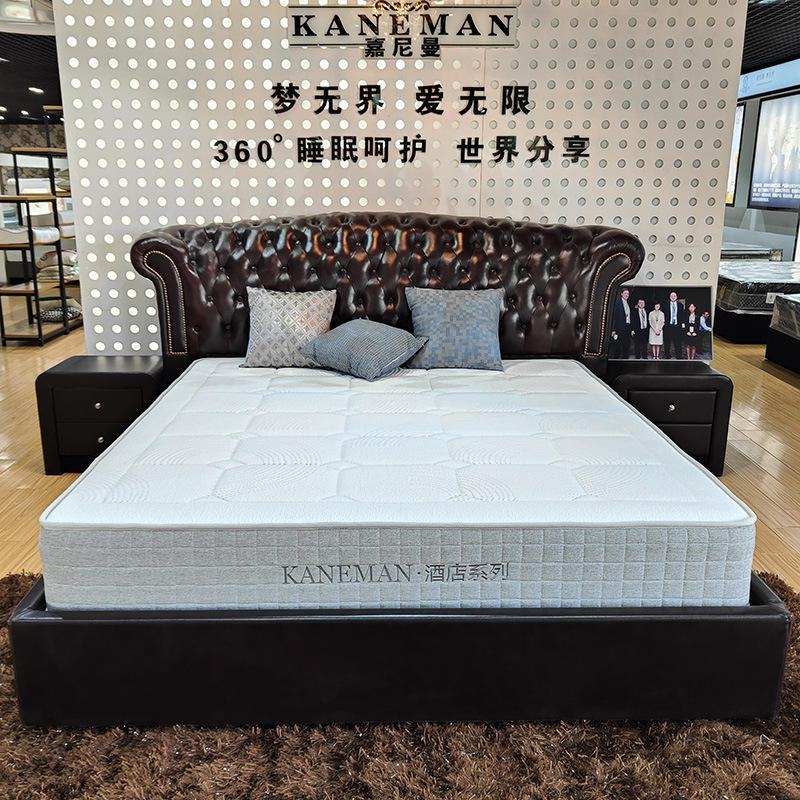 Лучший продаваемый отельный матрас Carini, нулевое давление, матрас из мемори-фоама, независимый тихий пружинный, противоклещевой