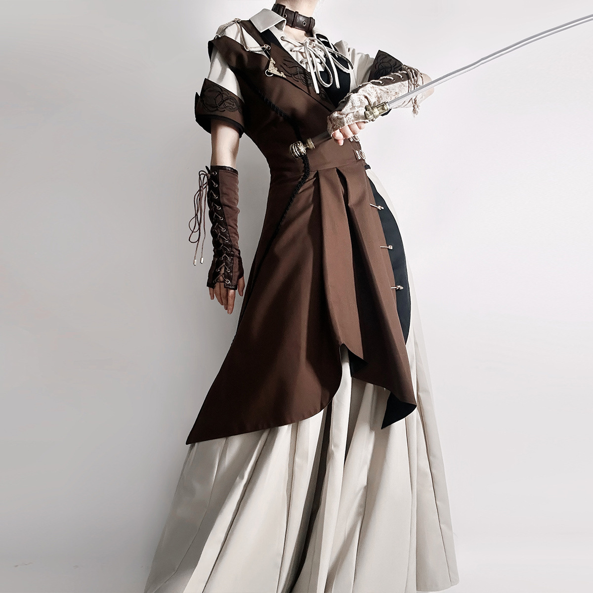 Bear Dou Sauce Original Design Sailing Guide Lolita Women Lolita Jacket Coat Pants Daily suit 7263