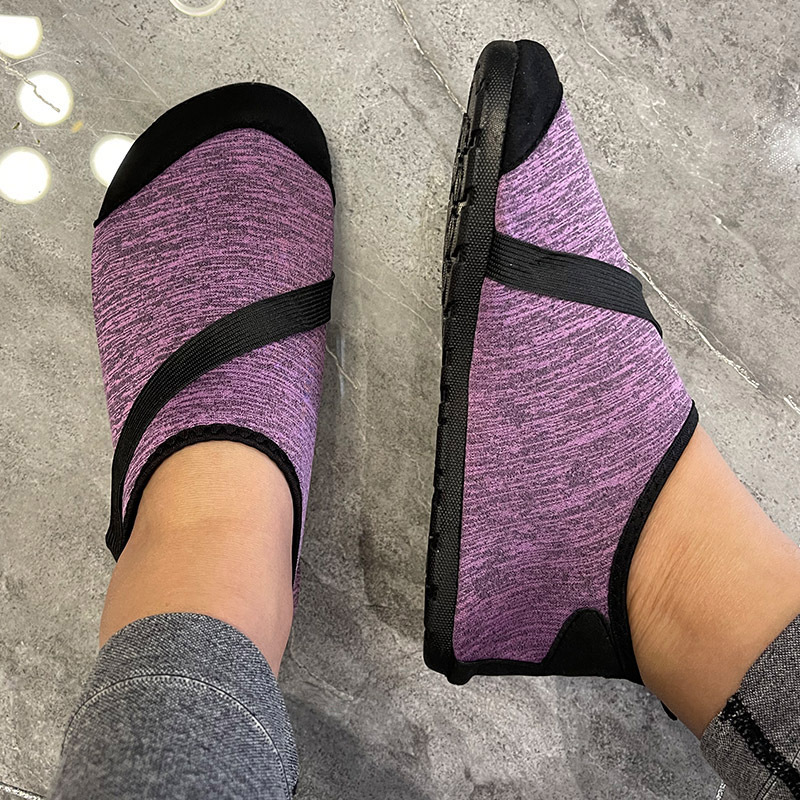 Indoor sports shoes and socks for men and women non-slip silent fitness running shoes adult rope skipping yoga socks shoes early education socks