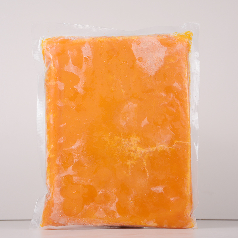 Lipu Senna Pumpkin Puree Filling Baked Frozen Taro Puree Cake Dessert Milk Tea Shop Pumpkin Puree Filling 1kg/