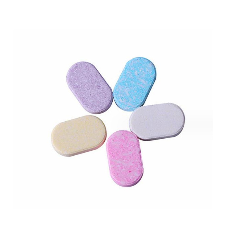Customized Various Weight Foam Hand Sanitizer Effervescent Tablets Solid Foam Hand Washing Cleaning Tablets Cleaning Hand Washing Supplement Tablets