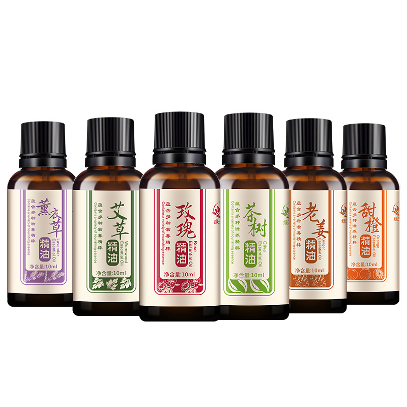 Mugwort Essential Oil 10ml Plant Herbal Moisturizing Massage Open Back Shoulder and Neck Conditioning Soothing Body Massage Essential Oil Wholesale