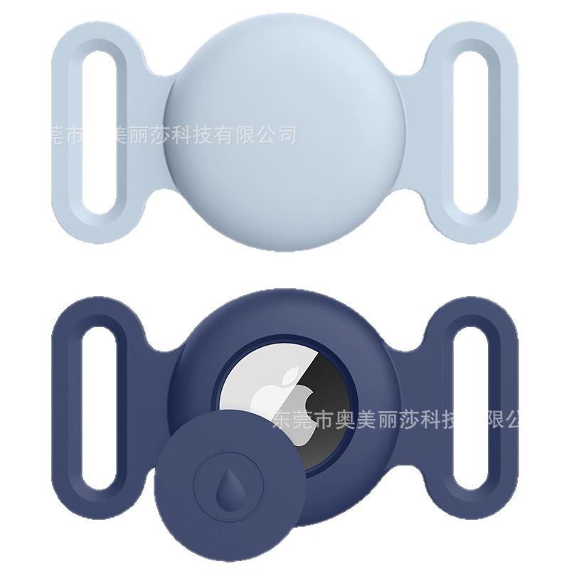 New Product Suitable for Apple Airtag Protective Cover Amazon Popular Airtag Silicone Cover Dog and Cat Collar