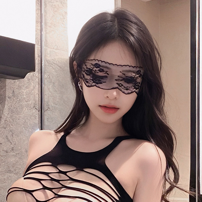 Sexy Lace Fun Accessories Bar Night Club Flirting Atmosphere Abstinence Elegant Shading Pattern Decorative Eye Mask