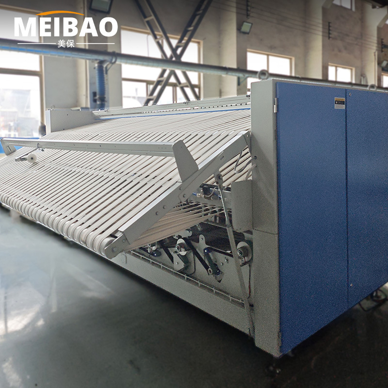 Bed Sheet and Quilt Folding Machine, Hotel Fully Automatic Washing Equipment, Hospital and Hotel Large Automatic Folding Machinery Equipment