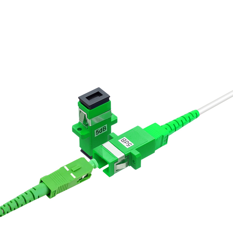 Single-Mode Single-Core Armored Fiber Optic Entry-Level Armored Jumper Flange Connector Fiber Optic Optical Cat Network Cable Extension Cable 10m