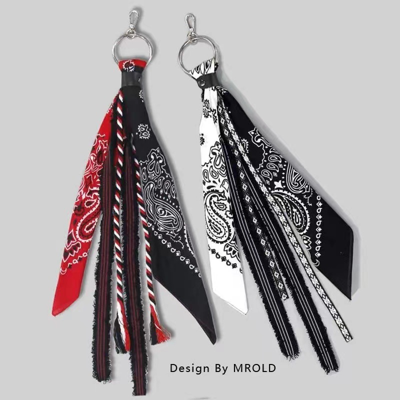 Хип-хоп брюки, шарф, кашью, квадратный шарф, уличные брюки для мужчин и женщин, цепочный шарф, национальный стиль