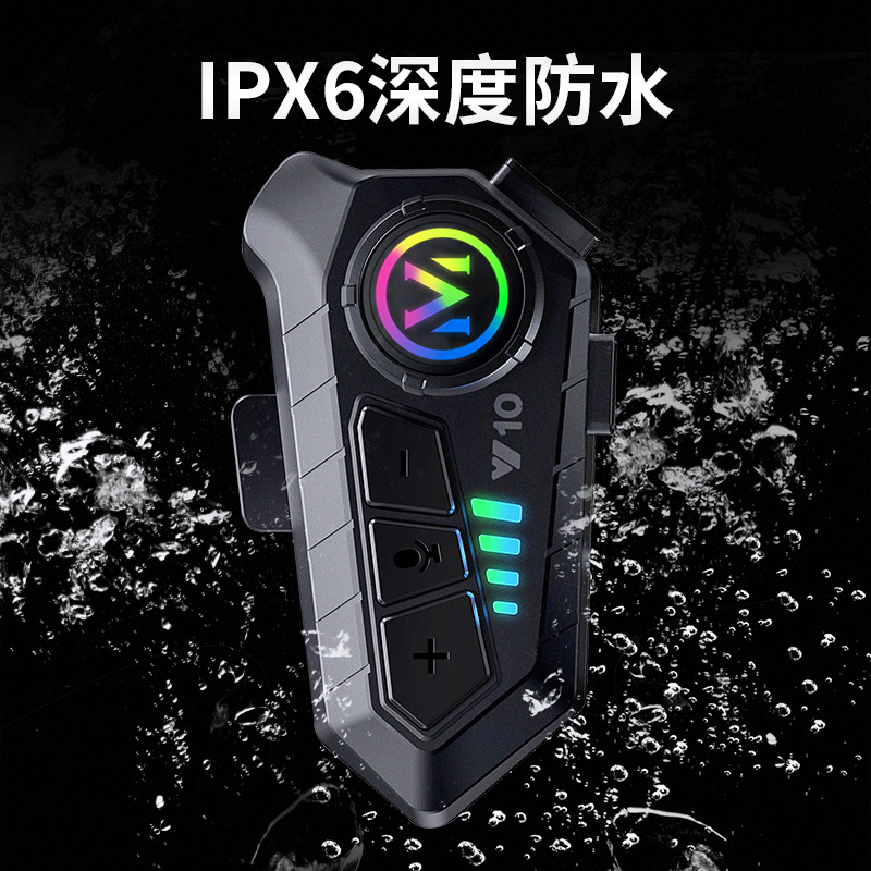 Y10 helmet bluetooth headset waterproof noise reduction cross-border explosions motorcycle headset helmet headset manufacturer