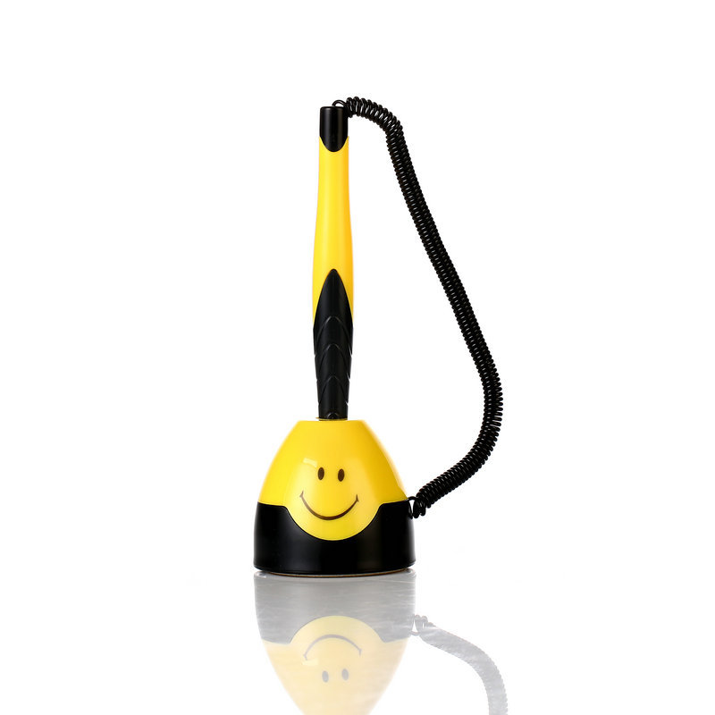 Factory Direct Sales 0.7mm 0.5Mmabs Shell Smiley Pen Advertising Pen Gift Pen Desktop Office # 6477